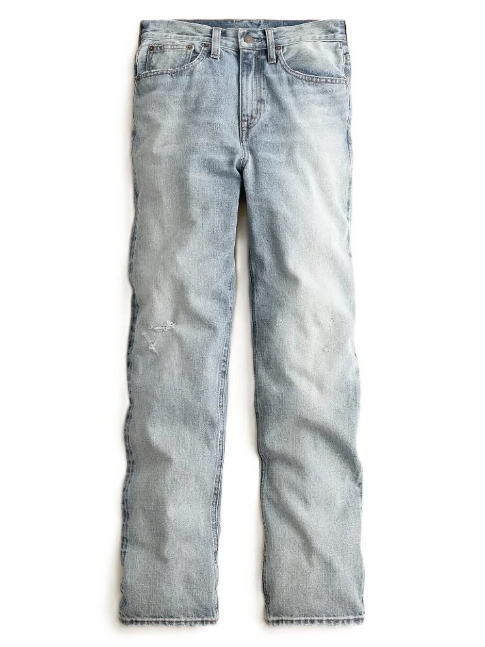 NWT-29-J.Crew Point Sur vista straight jean in Pale Indigo wash: selvedge editio